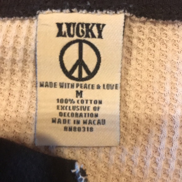 Lucky brand EUC HAMSA BASEBALL T - Picture 6 of 10